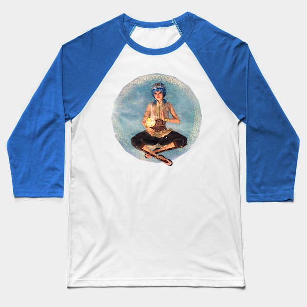 The Runaway Priestess Baseball T-Shirt by MysticWings